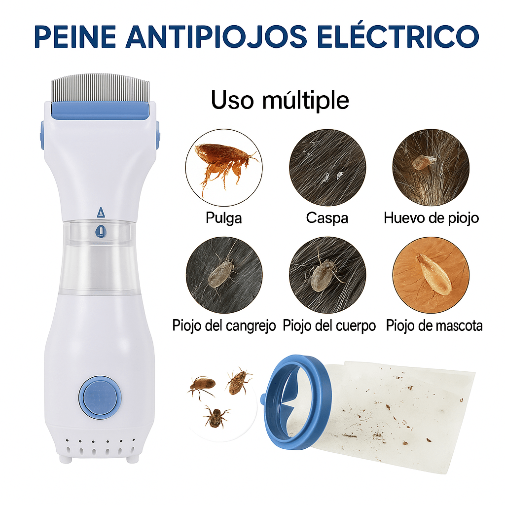 Peine StopLend: quitapiojos eléctrico - SwiftShop