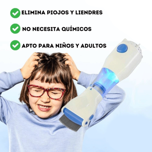 Peine StopLend: quitapiojos eléctrico